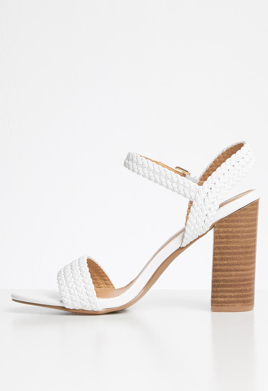 Miss Black - Torcello heel - white