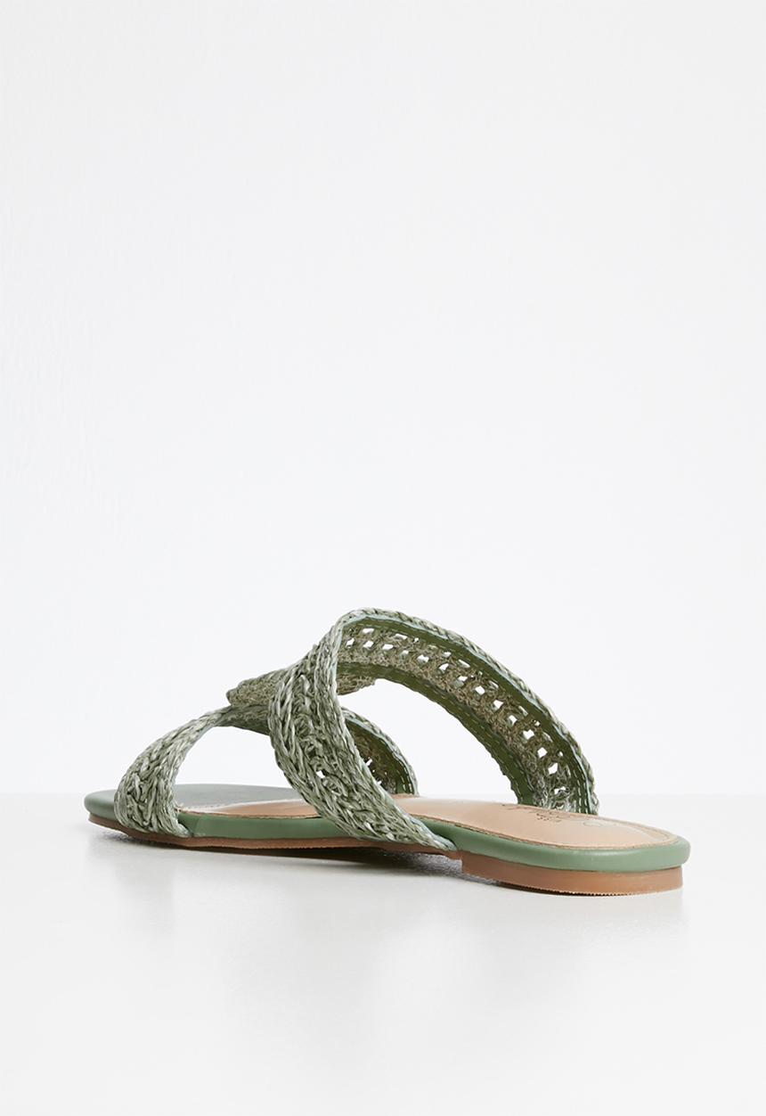 Miss Black - Olwethu sandal - green 