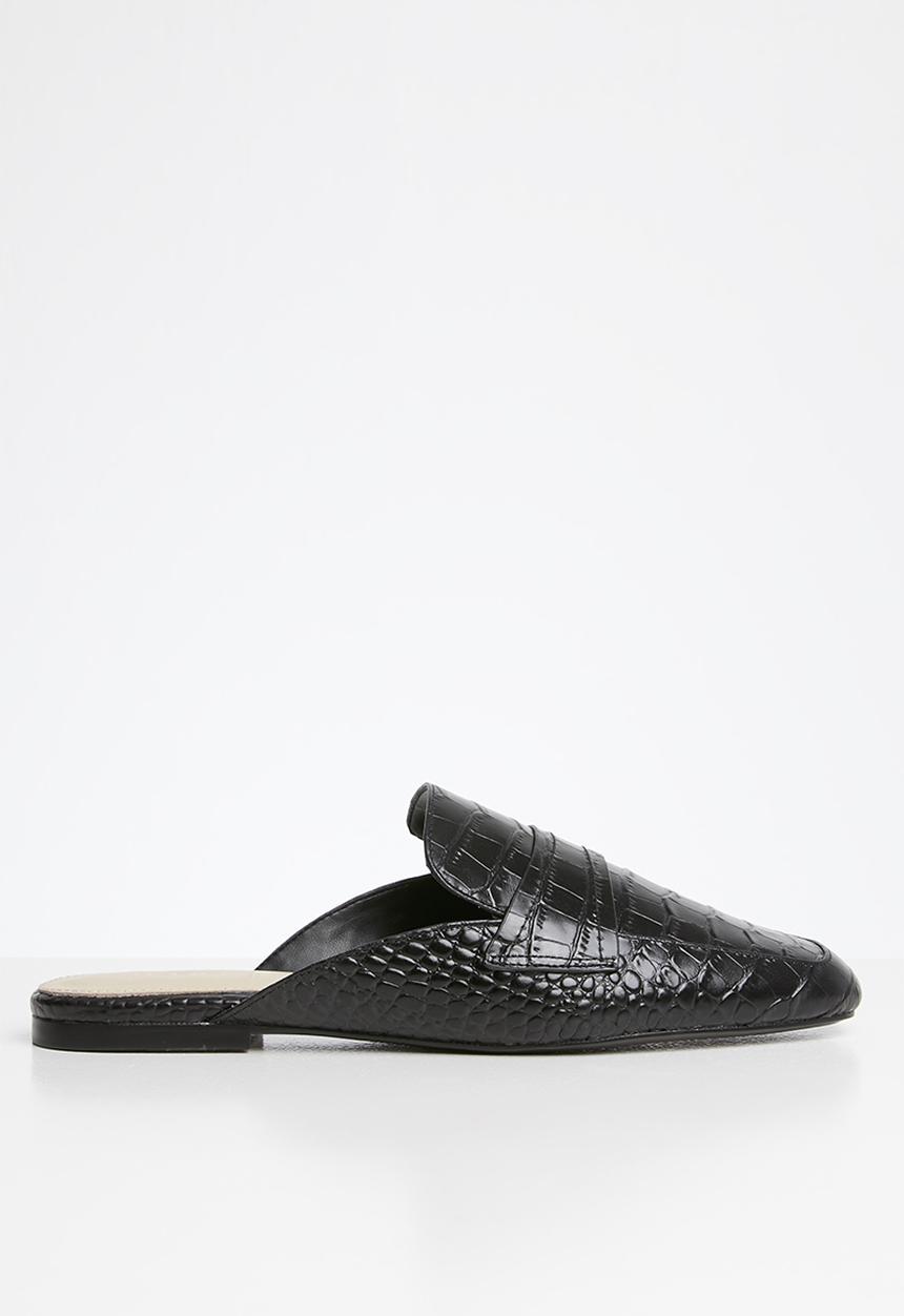 ALDO - Delilmad leather mule - black multi