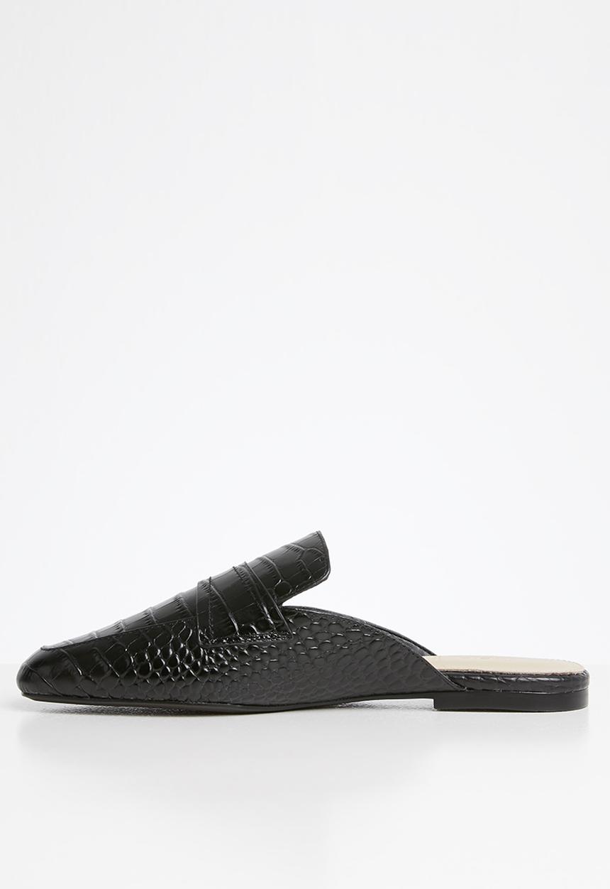 ALDO - Delilmad leather mule - black multi