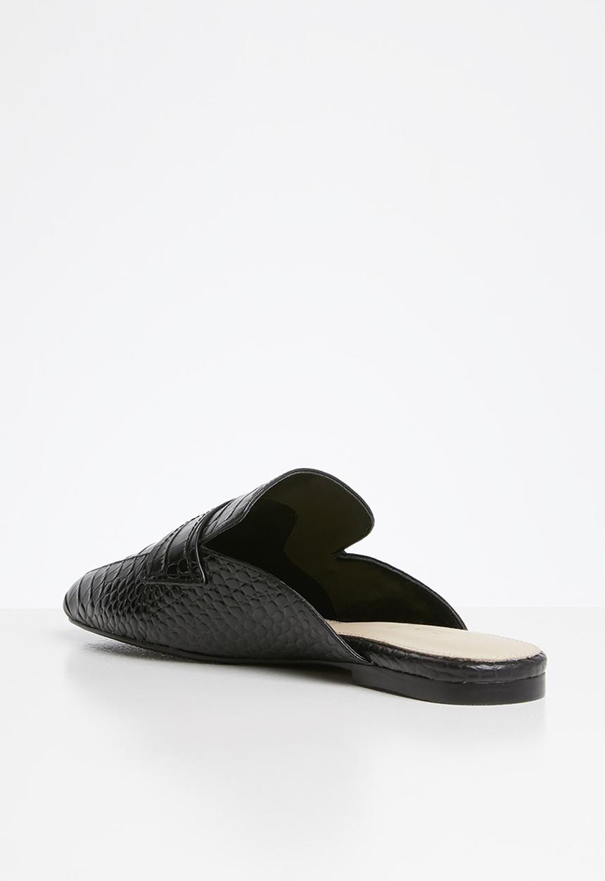 ALDO - Delilmad leather mule - black multi