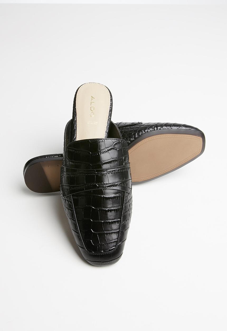 ALDO - Delilmad leather mule - black multi