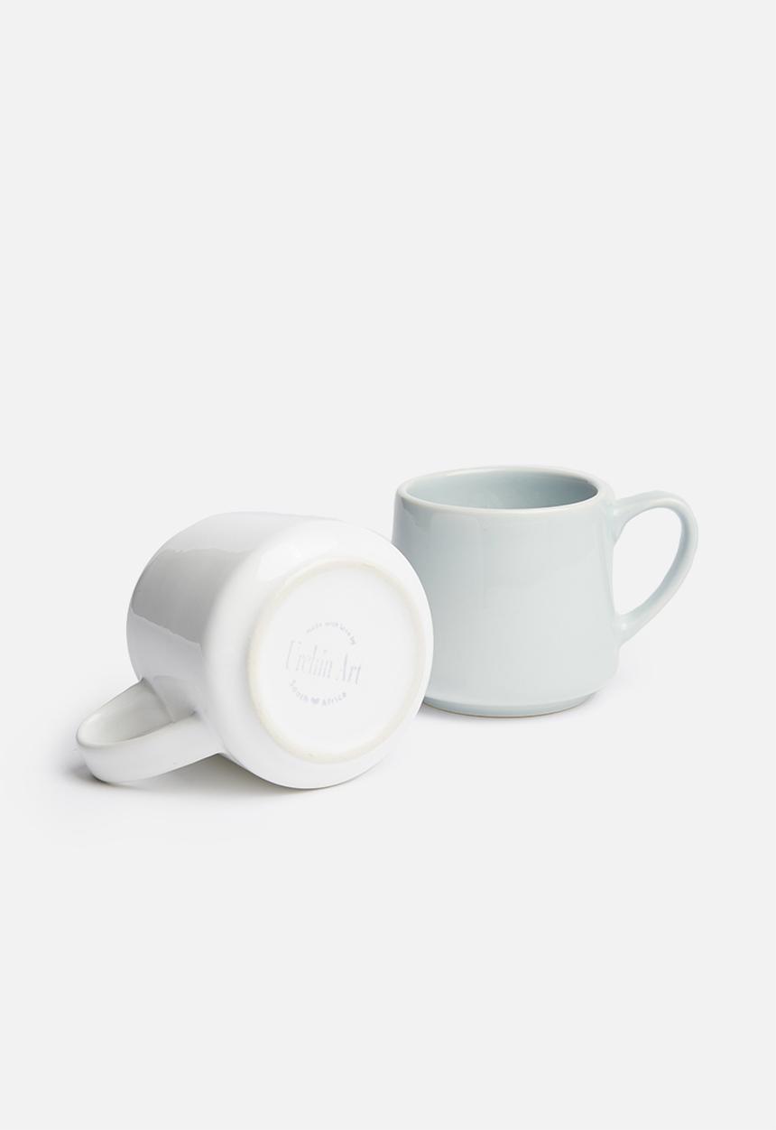 Urchin Art - Lifie mug - white