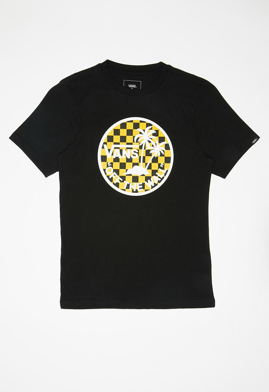 Vans - Dual palm logo fill boys - black 