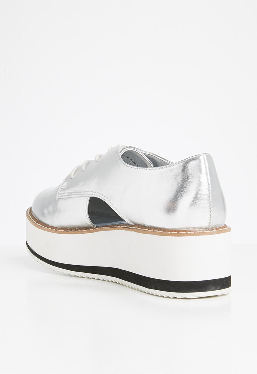 Steve Madden - Gina brogue - silver