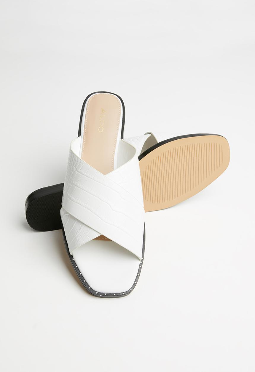 ALDO - Celararith leather sandal - white