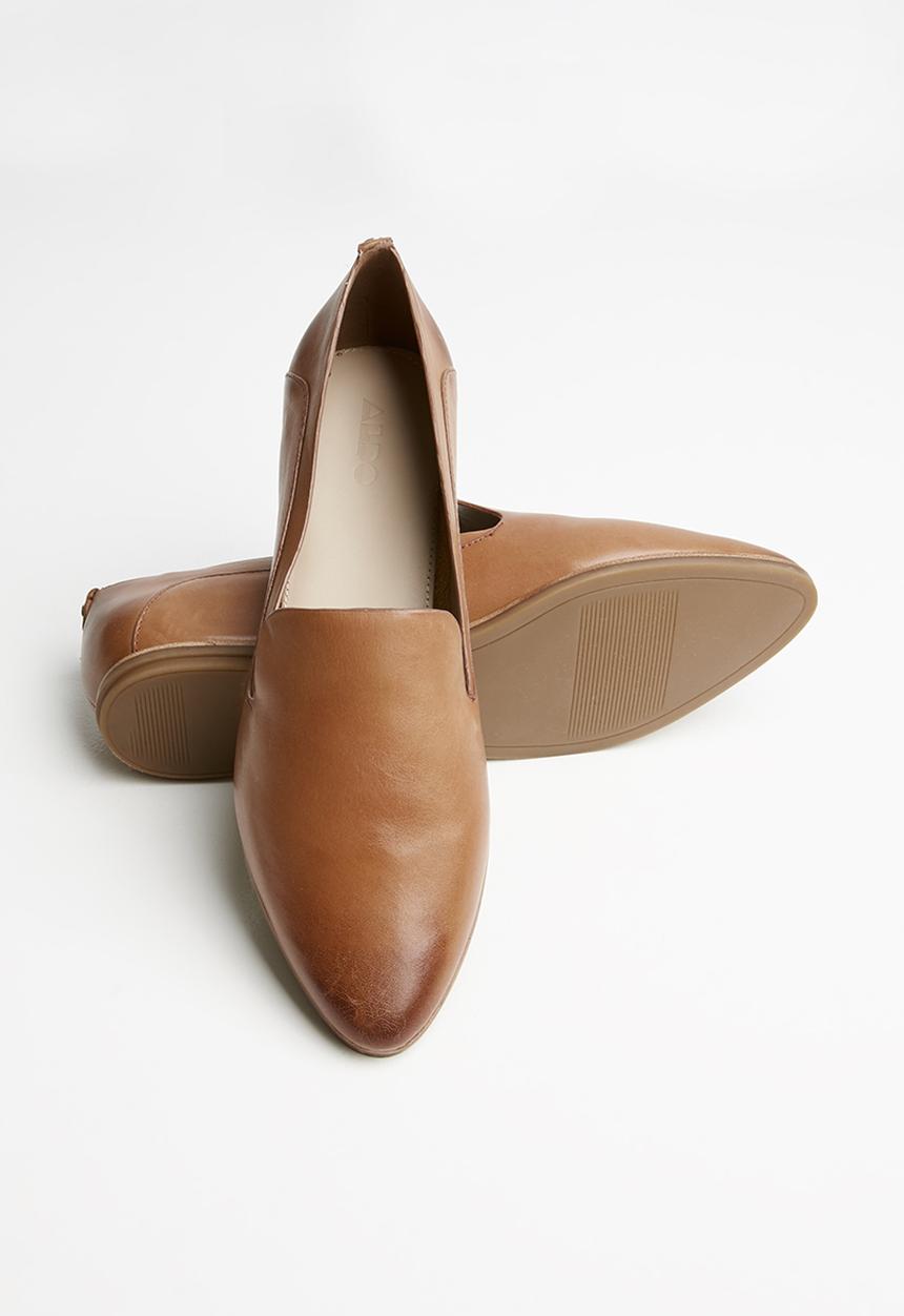 ALDO - Unyviel leather loafer - cognac