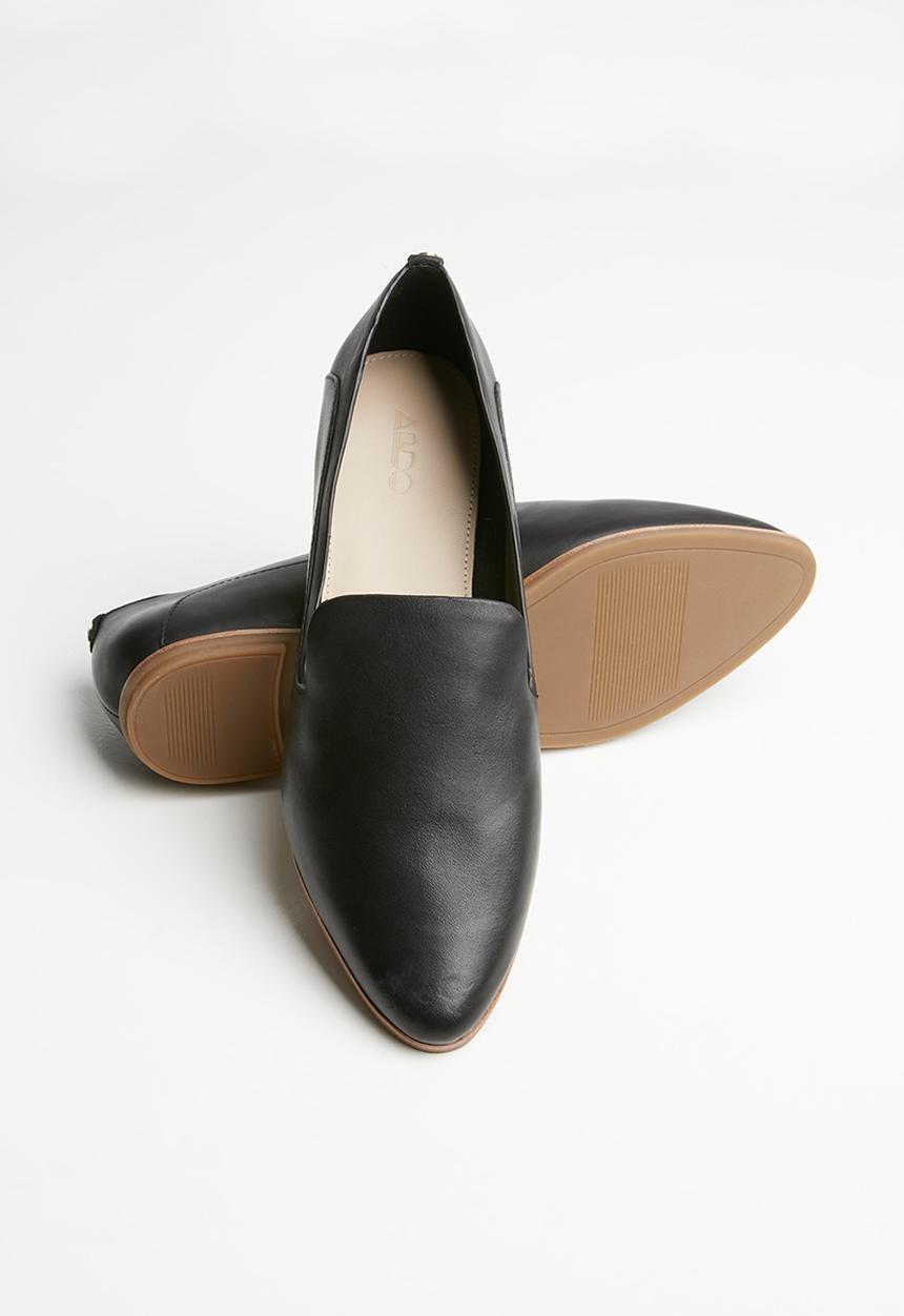 ALDO - Unyviel leather loafer - black