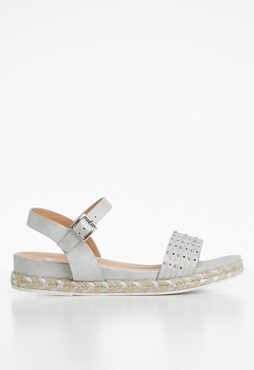 Butterfly Feet - Europa sandal - silver