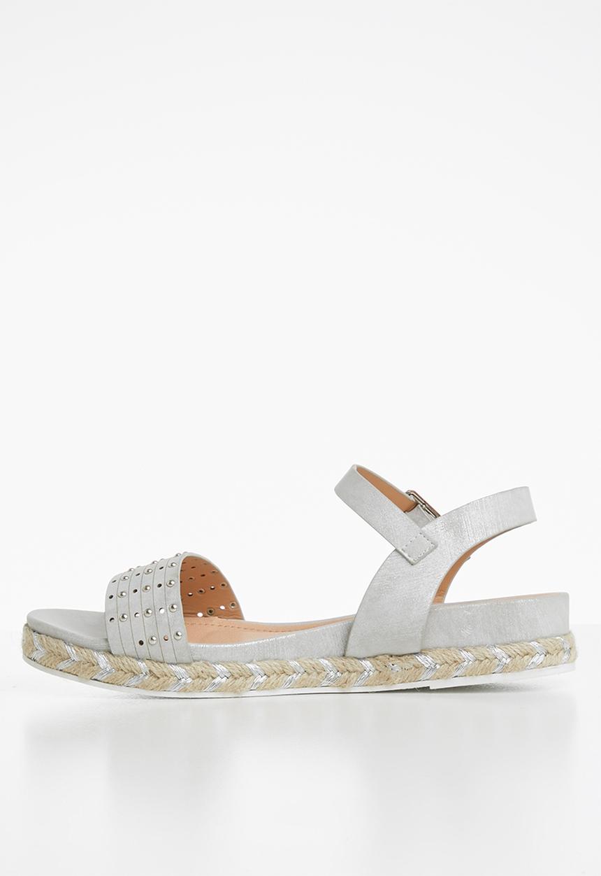 Butterfly Feet - Europa sandal - silver