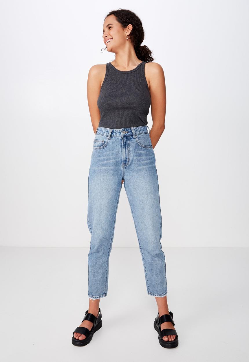 Cotton On - The turn back tank - grey