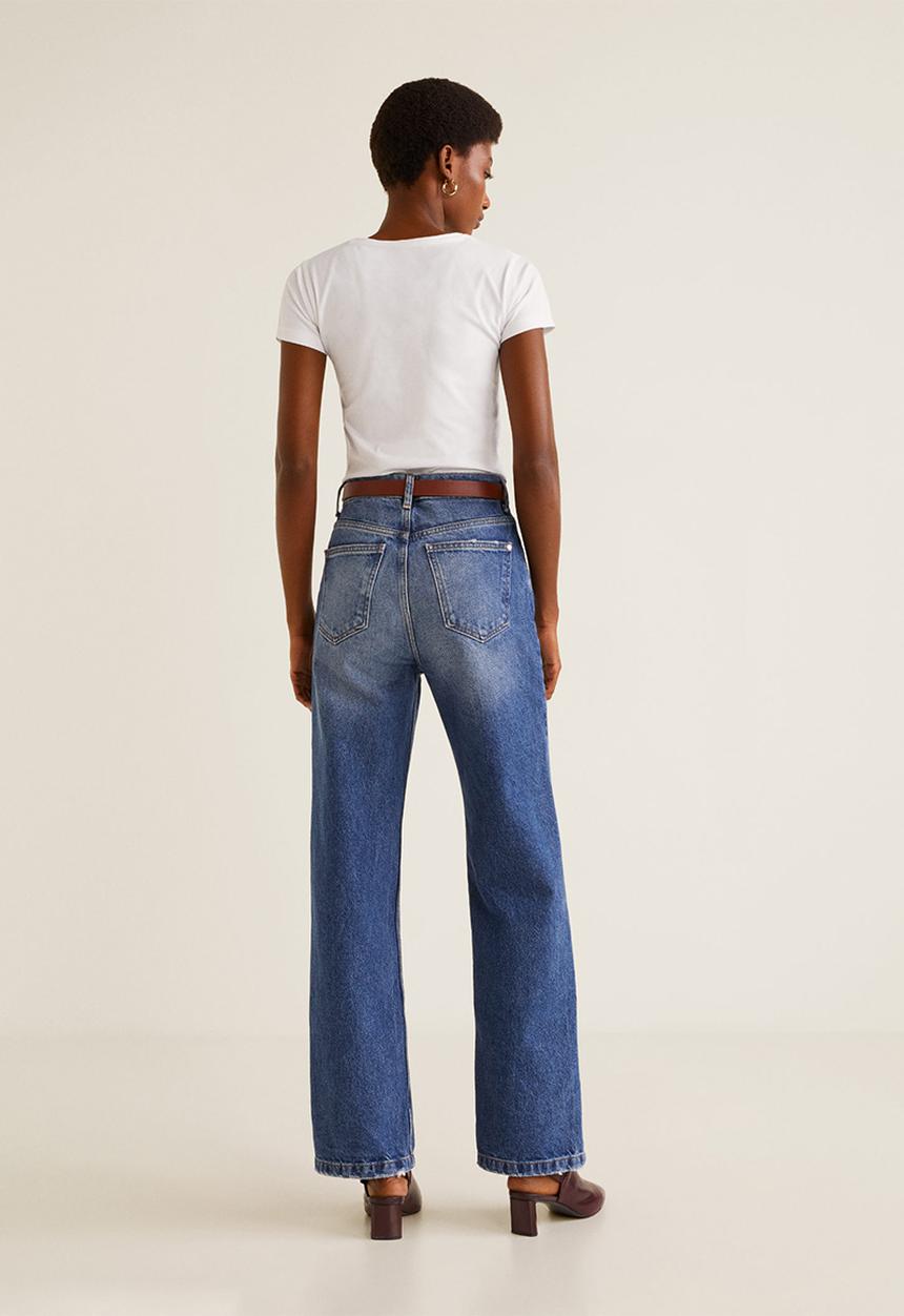 MANGO - Essential short sleeve tee - white