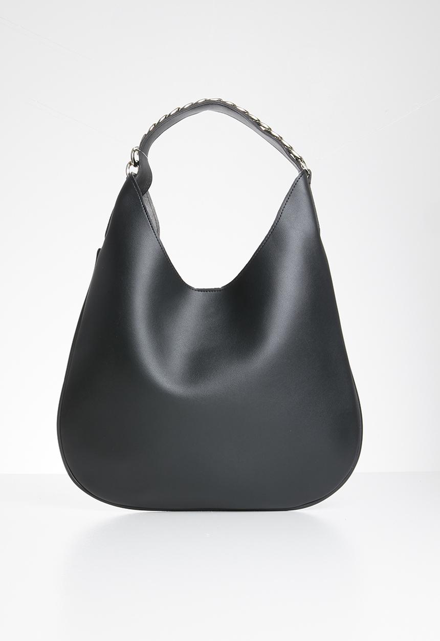 STYLE REPUBLIC - Metal chain shoulder bag - black