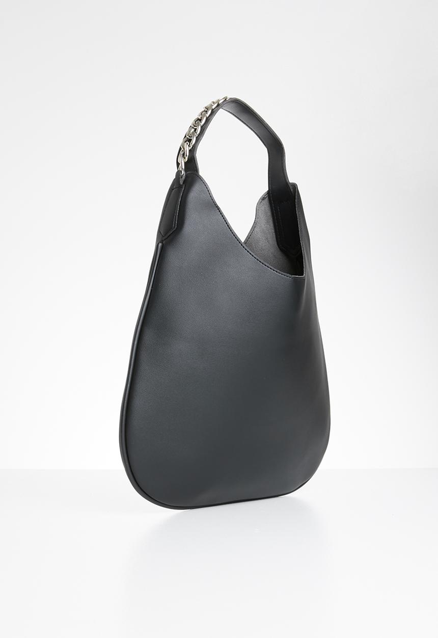 STYLE REPUBLIC - Metal chain shoulder bag - black