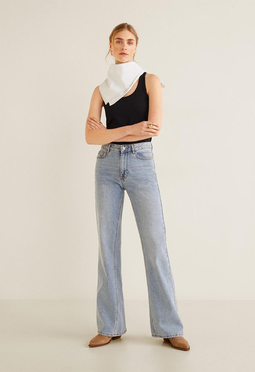 MANGO - Essential tank top - black