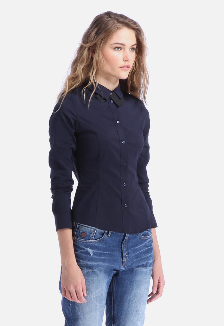 G-STAR - Super Slim Long Sleeve Shirt