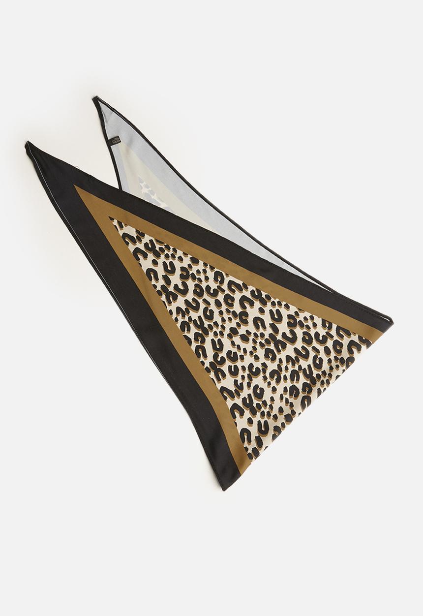 STYLE REPUBLIC - Animal print neck tie - brown