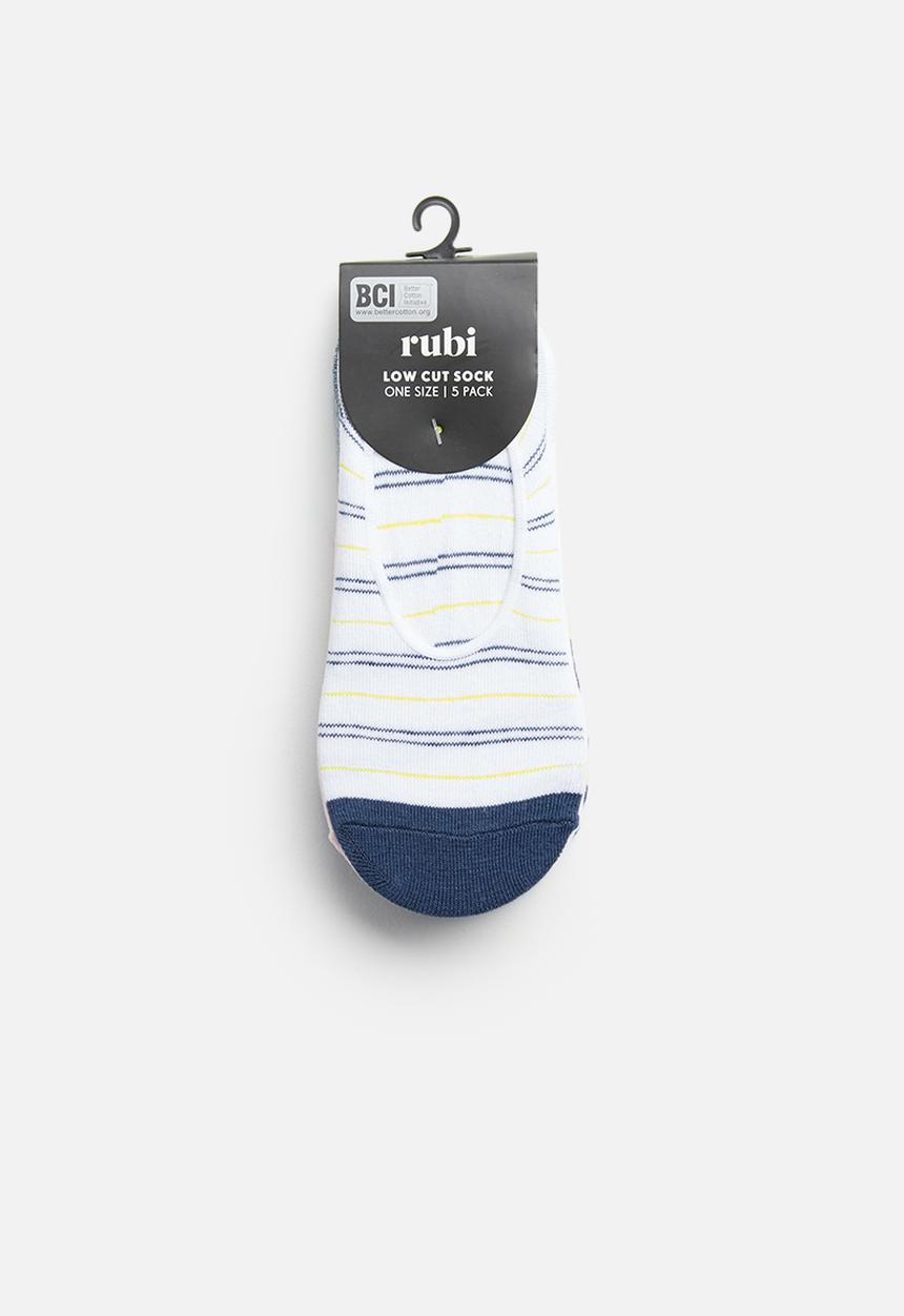Cotton On - 5pk ankle sock - multi