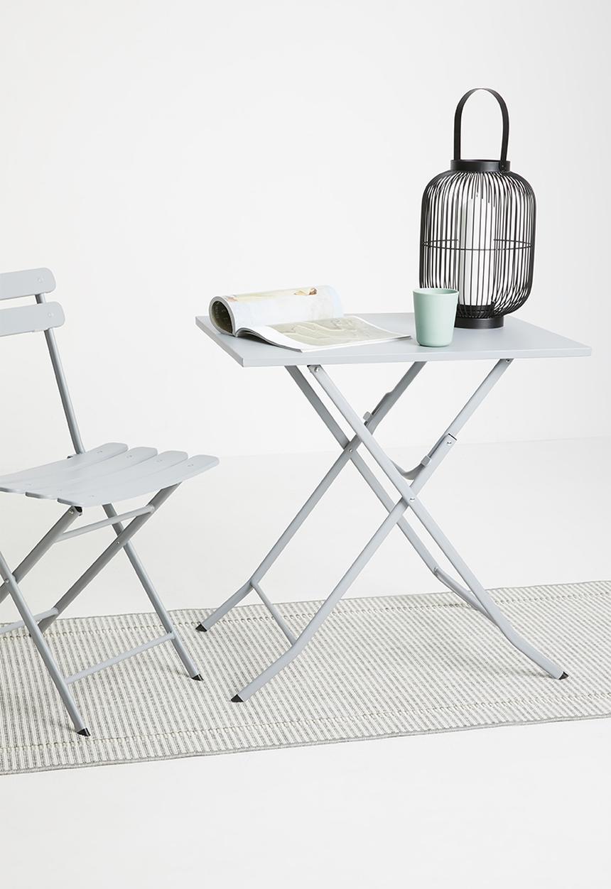 Sixth Floor - Bistro table square - grey