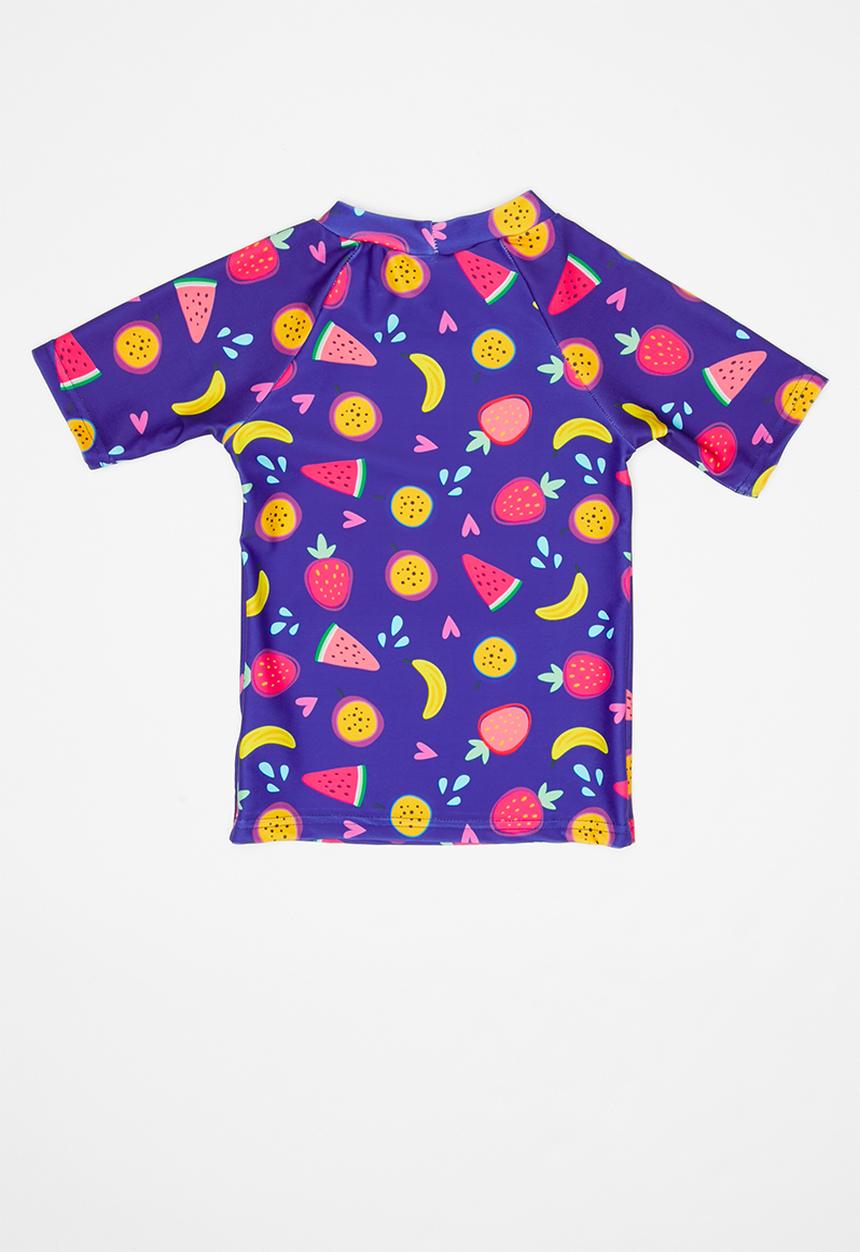 Pop Candy - Rash fruit print vest - purple