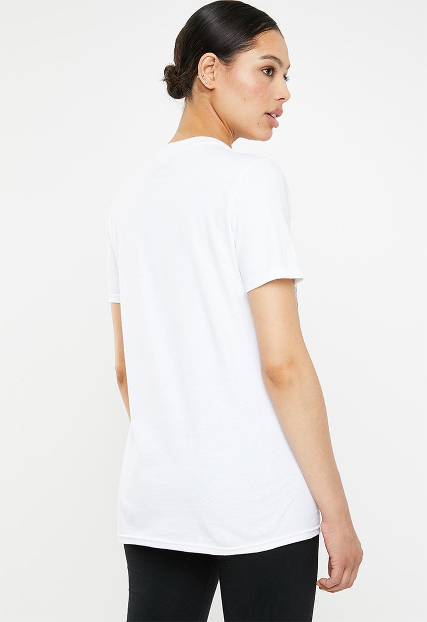 Missguided - Clueless graphic T-shirt - white