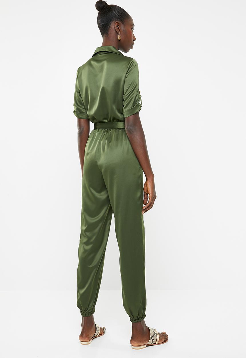 SISSY BOY - Karma police boilersuit - khaki