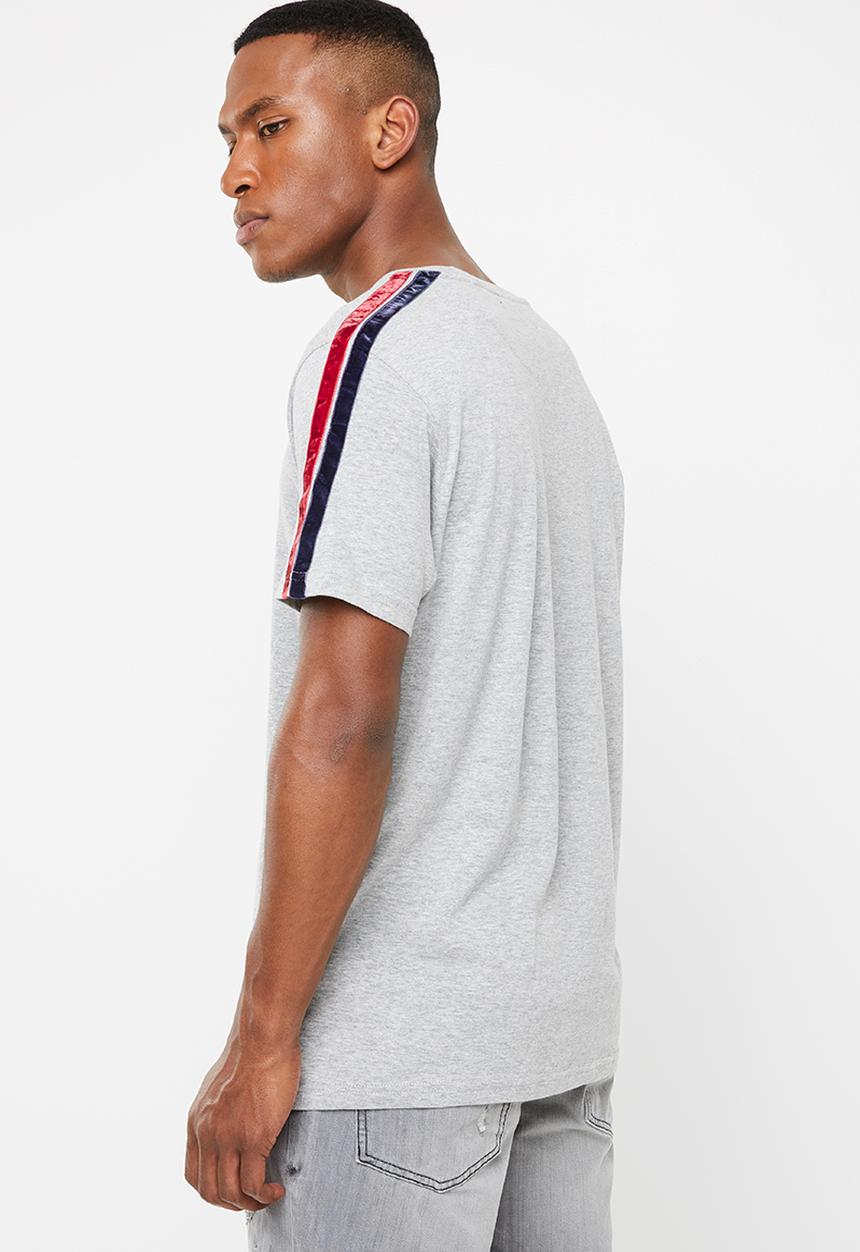 Brave Soul - Graza short sleeve tee - grey