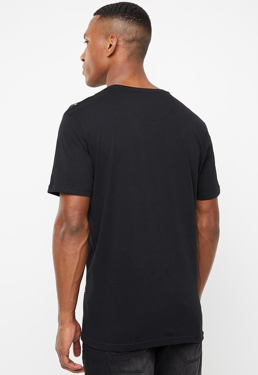 Brave Soul - Mufasa short sleeve tee - black