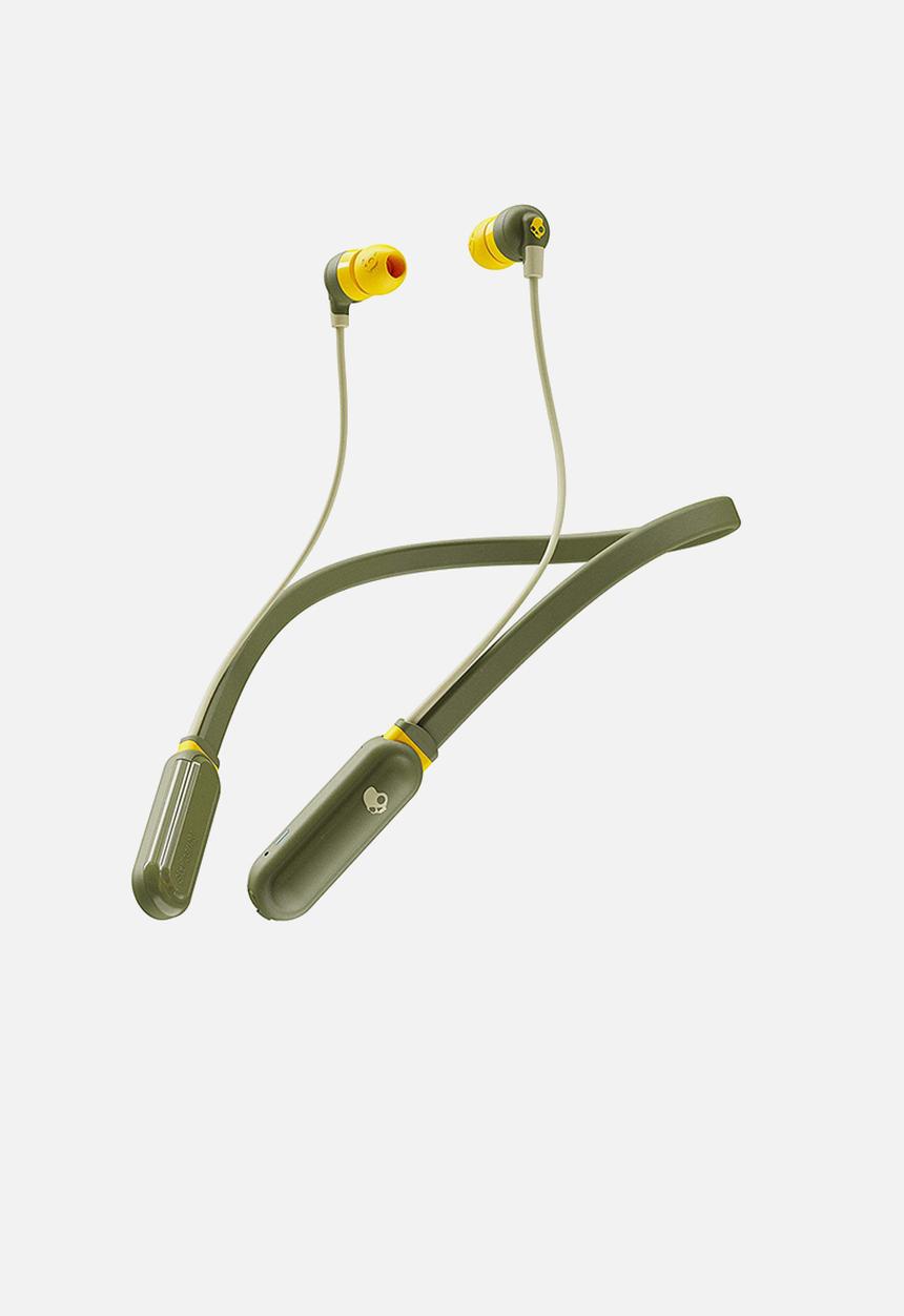 Skullcandy - Ink’d+ Wireless Earphones - Olive Moss