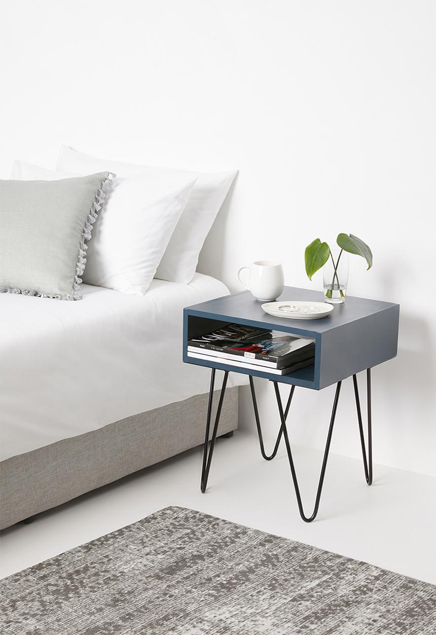 Sixth Floor - Penn bedside table - blue