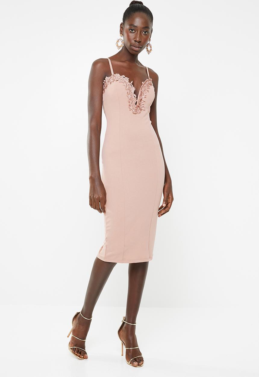 SISSY BOY - Remember me midi dress - pink