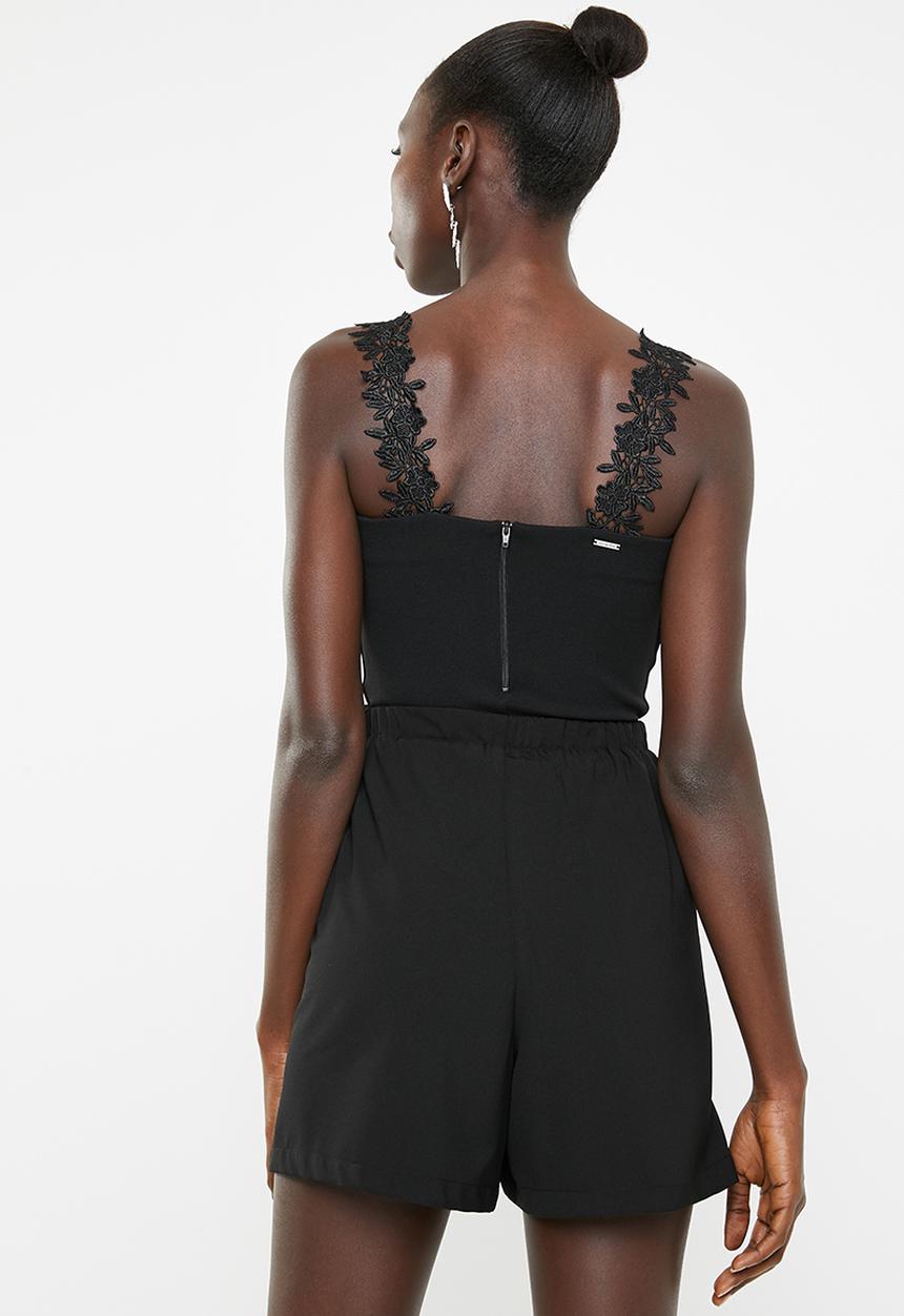 SISSY BOY - Old mate bodysuit - black