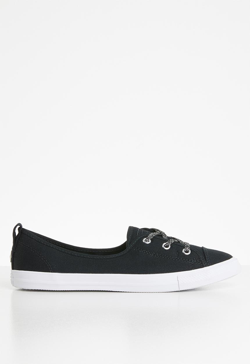 Converse - Chuck Taylor All Star ballet lace starware - black/silver/white