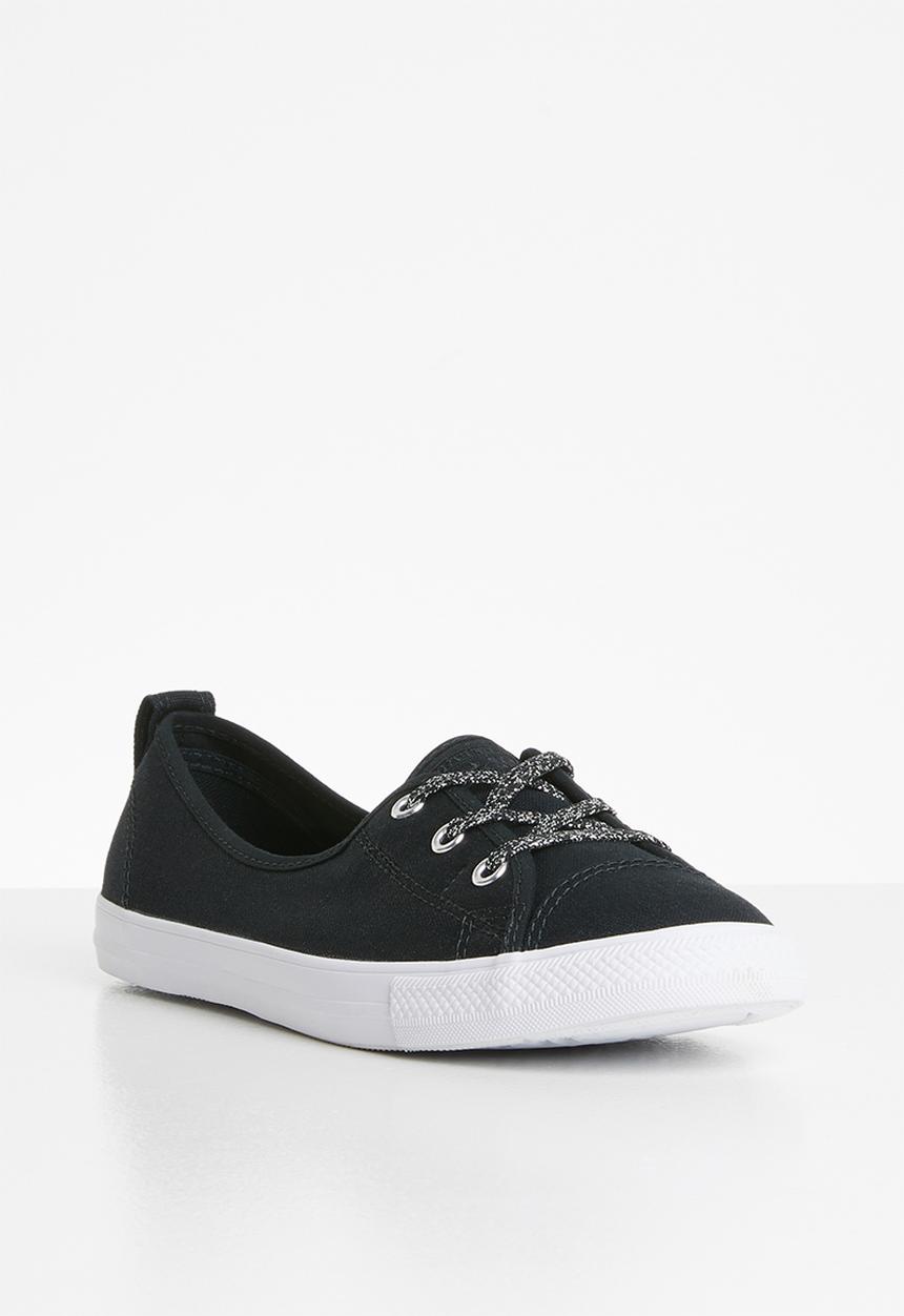 Converse - Chuck Taylor All Star ballet lace starware - black/silver/white