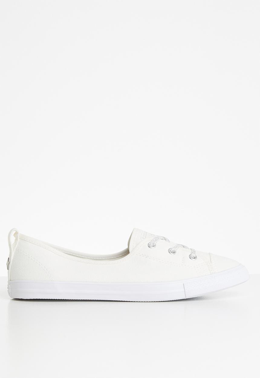Converse - Chuck Taylor All Star ballet lace starware - vintage white/silver