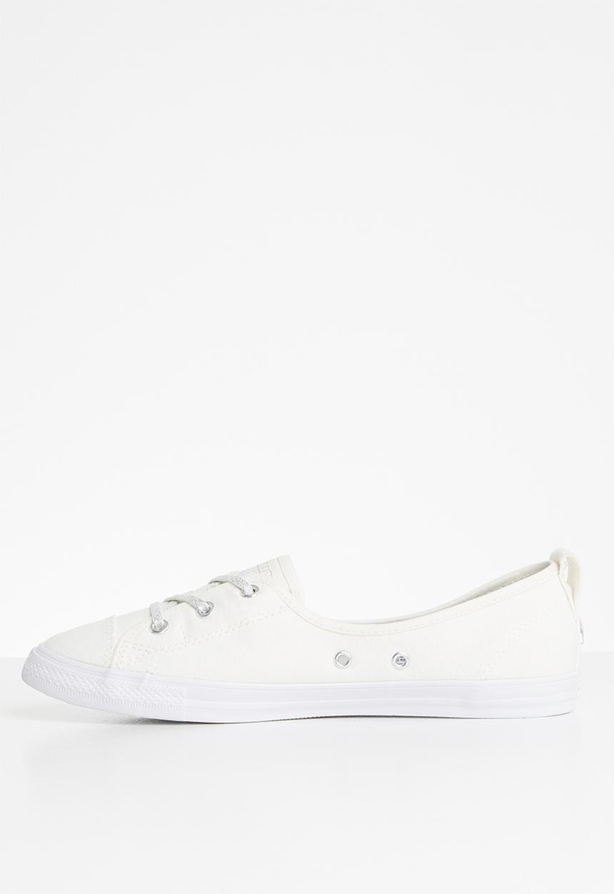 Converse - Chuck Taylor All Star ballet lace starware - vintage white/silver
