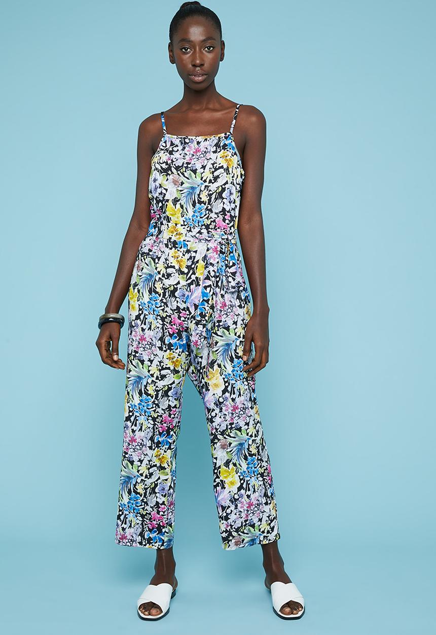 Superbalist - Printed strappy jumpsuit - multi