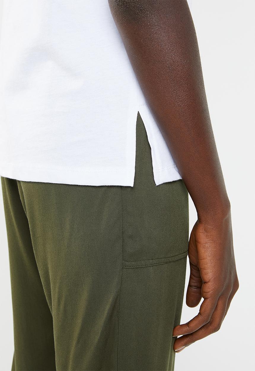 Superbalist - Scoopneck tee - white