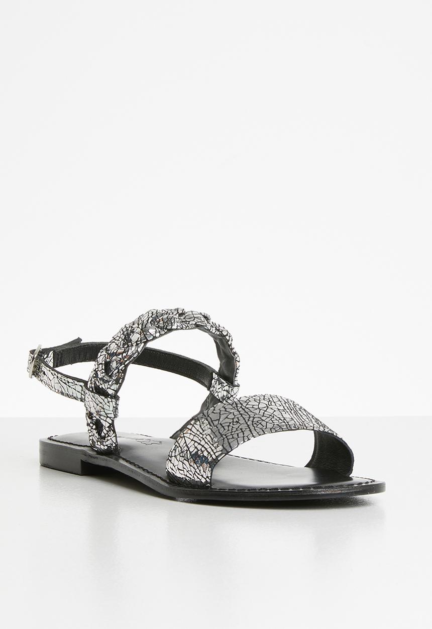 Vero Moda - Amrita leather sandal - silver