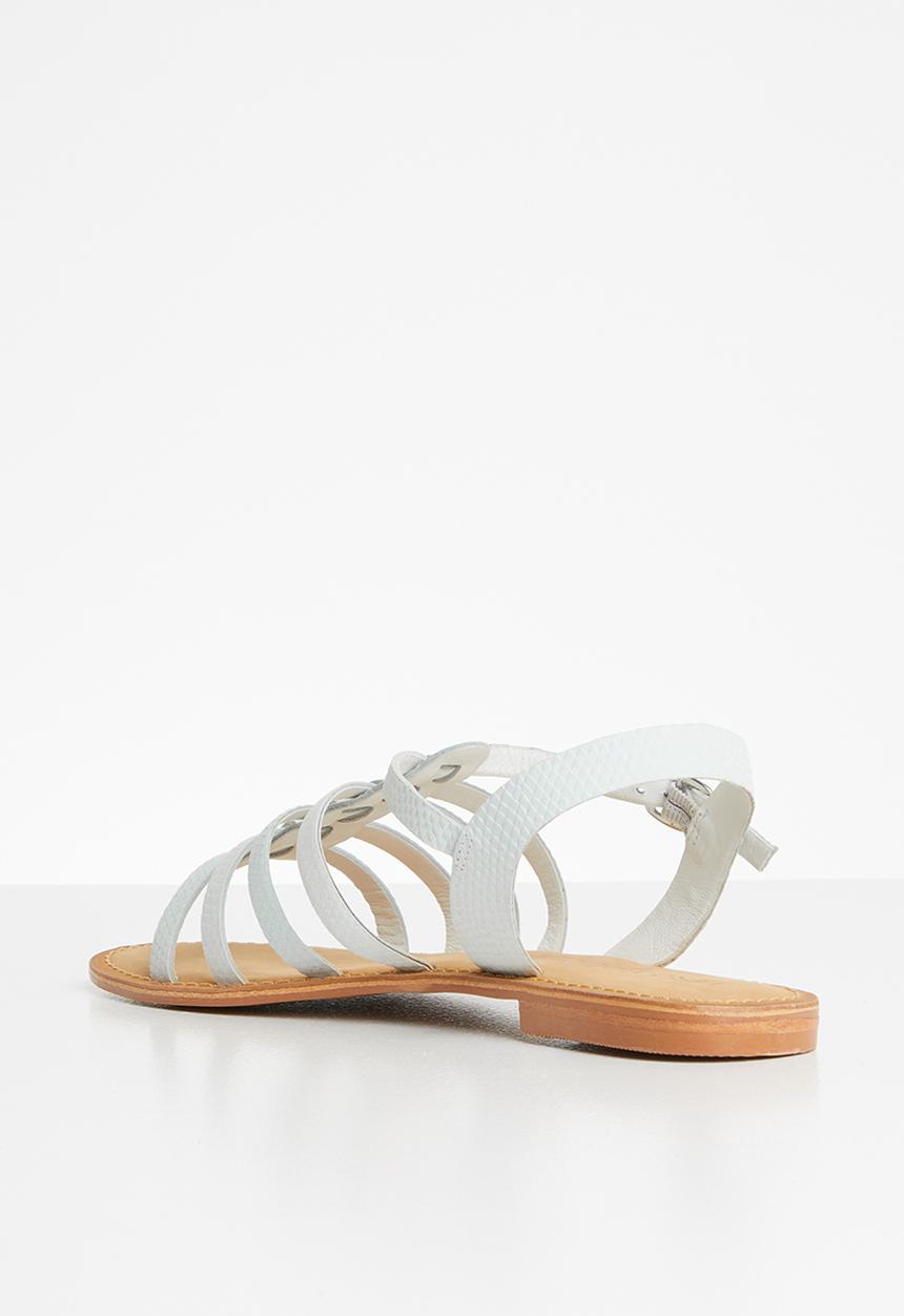 Vero Moda - Rie leather sandal - grey