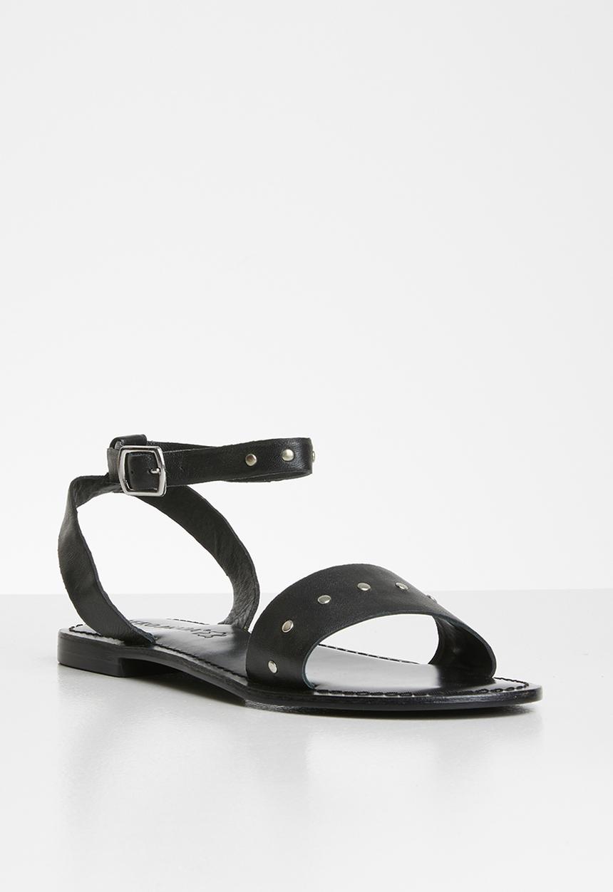 Vero Moda - Louisa leather sandal - black