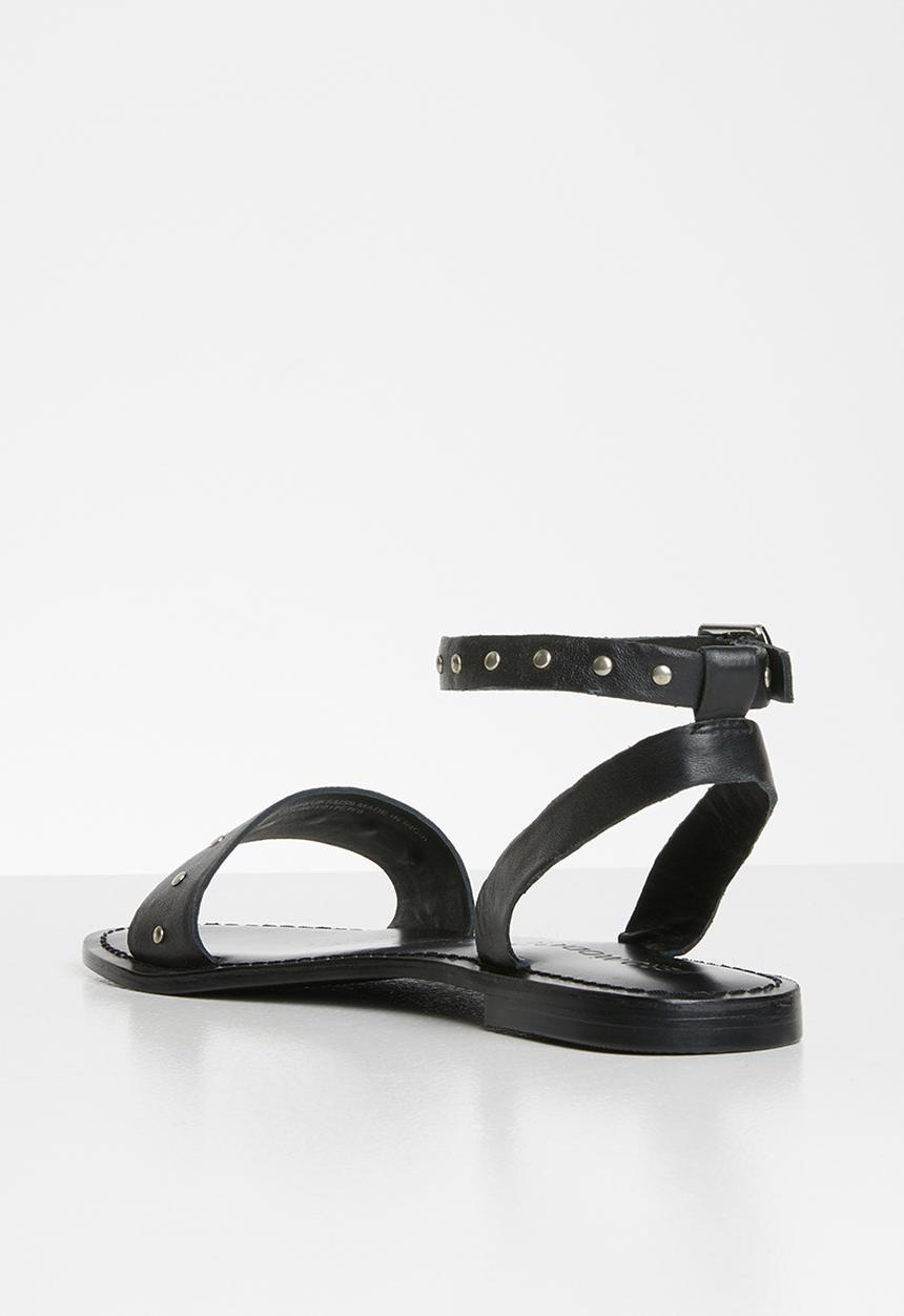 Vero Moda - Louisa leather sandal - black