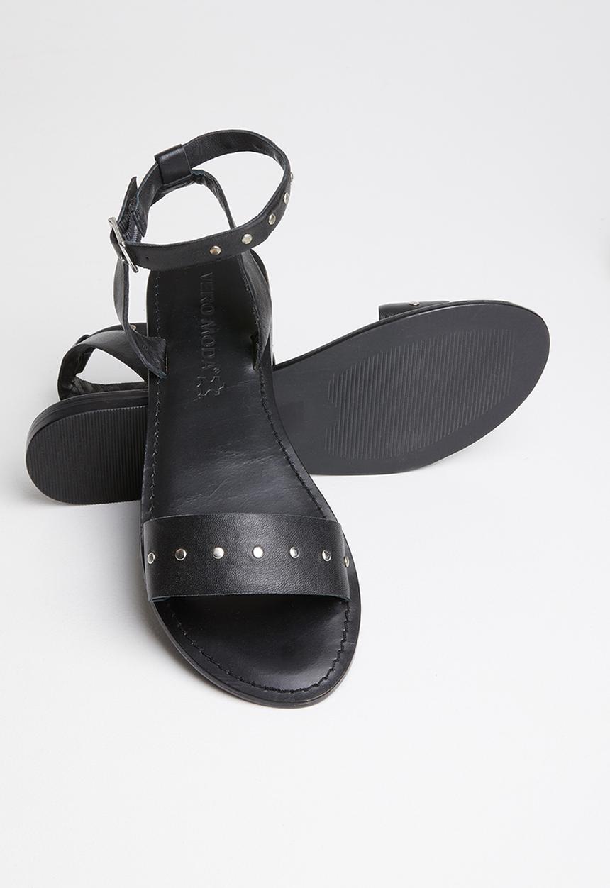 Vero Moda - Louisa leather sandal - black