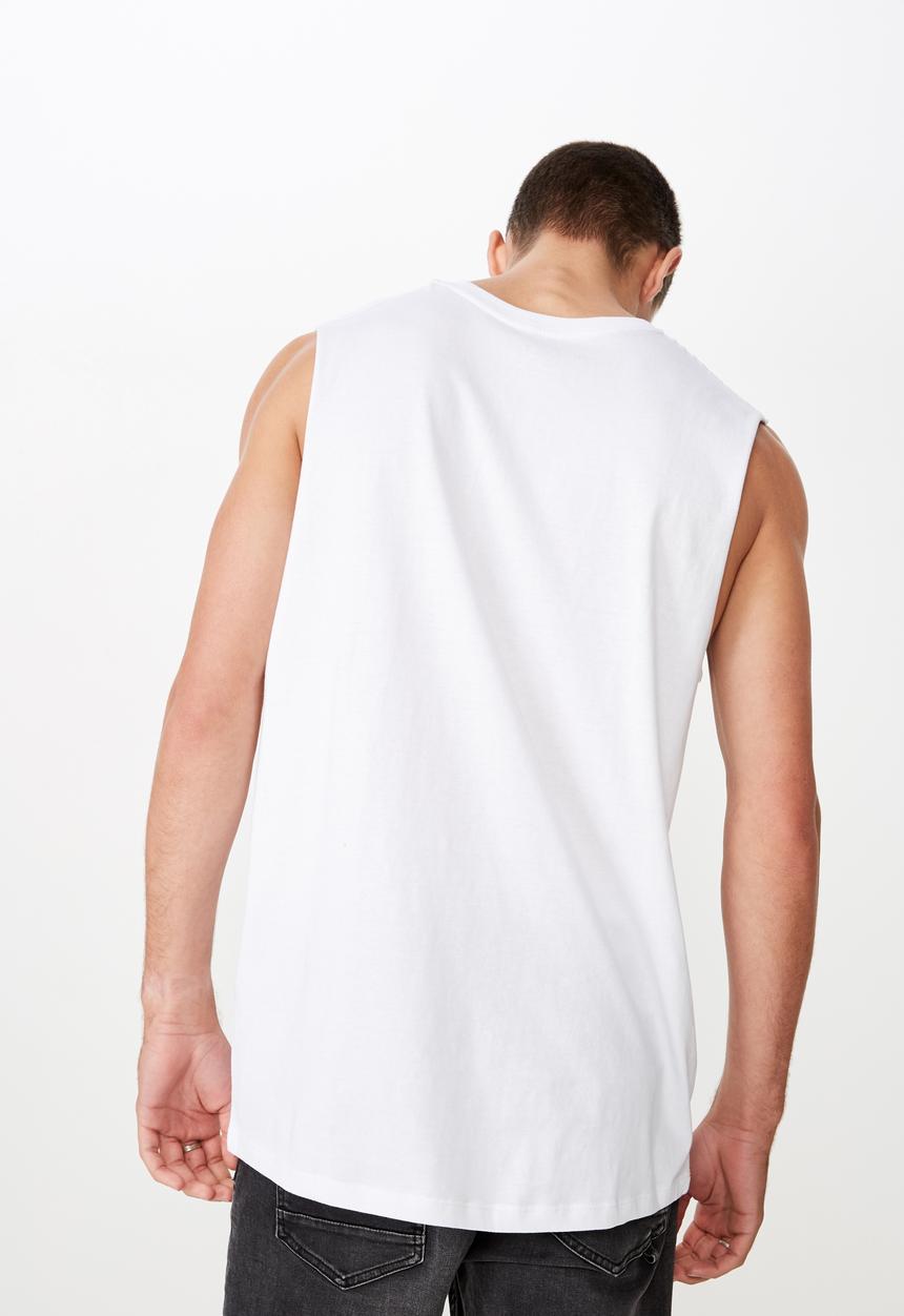 Cotton On - Essential muscle tank - white