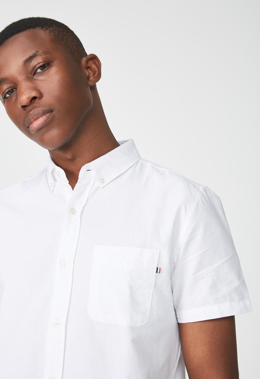 Cotton On - Vintage prep shirt - white 
