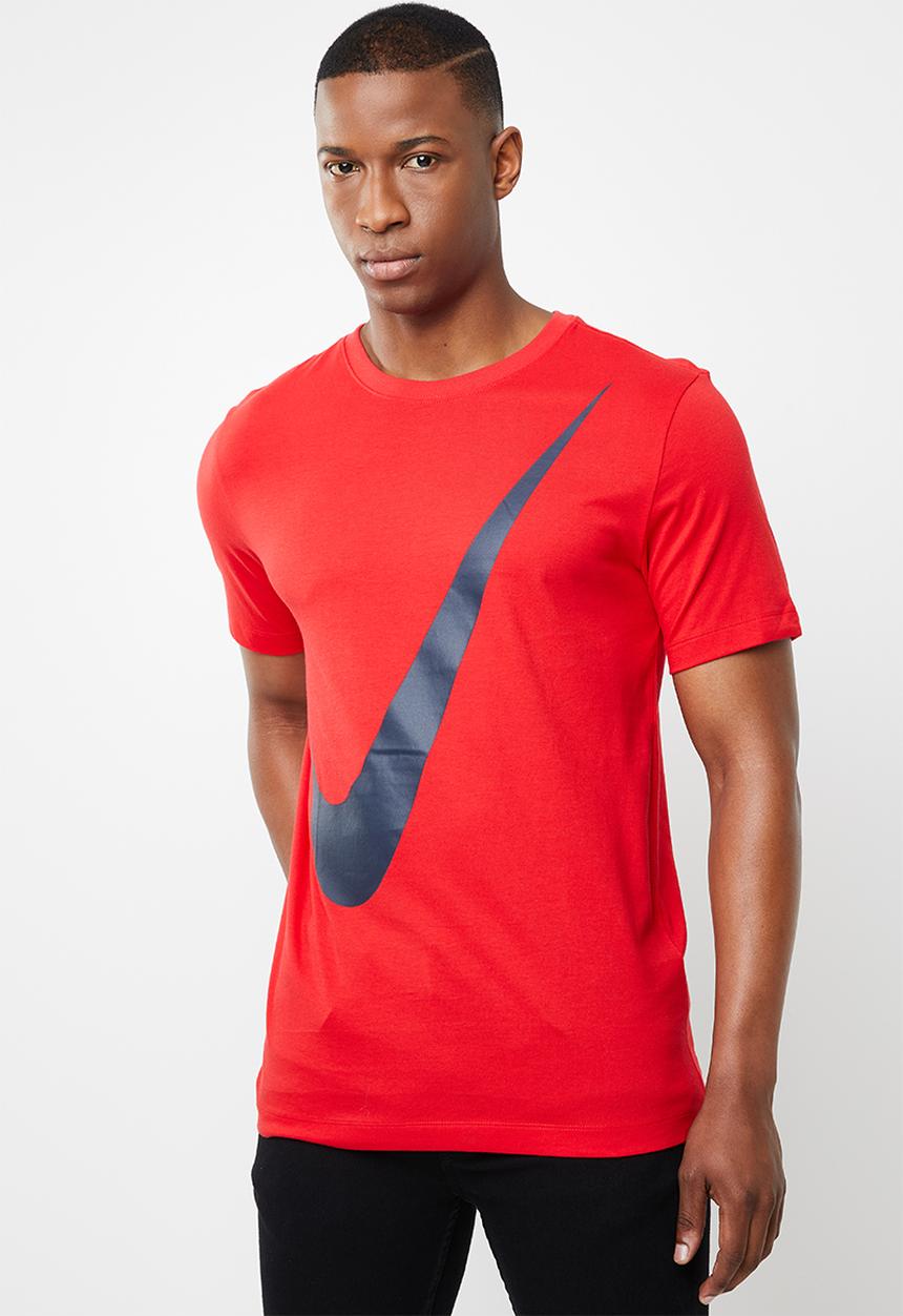 Nike - Swoosh short sleeve tee - red