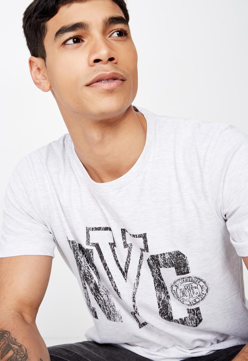 Cotton On - Tbar sport short sleeve tee - white