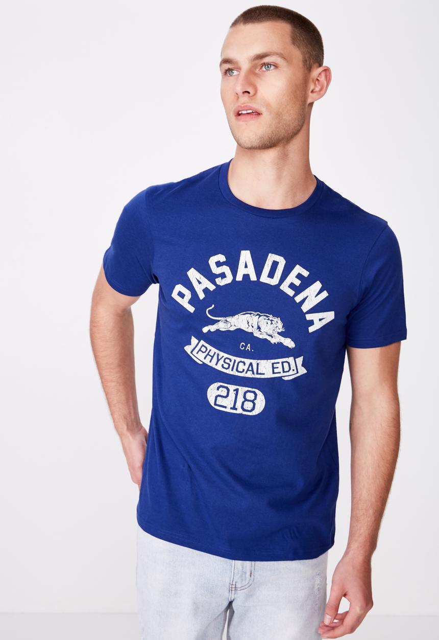 Cotton On - Tbar sport short sleeve tee - blue