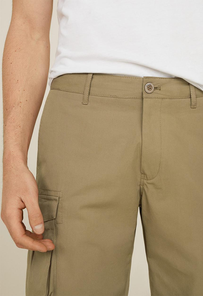 MANGO - Burke bermuda shorts - beige