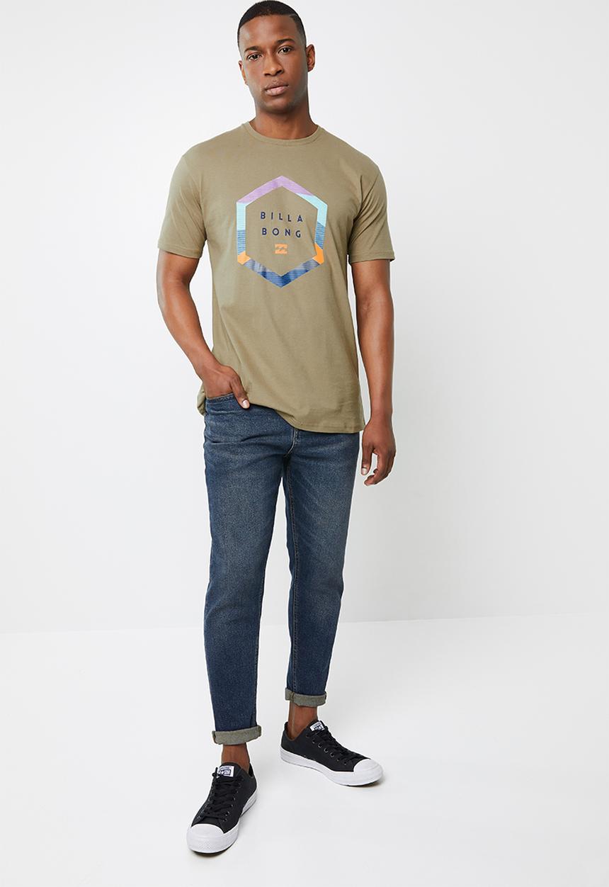 Billabong  - Access short sleeve tee - khaki